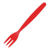 Kristallon Polycarbonate Fork Red - 170mm (Pack 12)