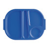 Kristallon Food Compartment Tray Small Blue (Pack 10)