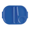 Kristallon Food Compartment Tray Small Blue (Pack 10)