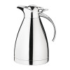 Vacuum Jug - Hinged Lid 1 litre capacity. Stainless steel body per each