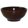 Churchill Bit on the Side Ripple Snack Bowl Brown 6oz 104mm 4.1"(Box 12)(Direct)