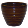 Churchill Bit on the Side Ripple Dip Pot Brown 4oz 70mm 2.75" (Box 12) (Direct)
