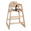 Bolero Wooden Highchair Beech