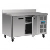 Polar Counter GN REFRIGERATOR - 2 Doors 700mm with upstand