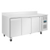 Polar Counter GN FREEZER - 3 Doors 700mm with upstand