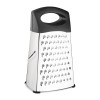 Vogue Heavy Duty Box Grater with Black Handle & Base - 10"