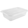 Plastic Microwave Container 500ml per 250