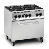 Lincat 6 Burner Range with Drop Door Propane Gas (Direct)