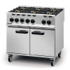 Lincat 6 Burner Dual Fuel Range Natural Gas (Direct)
