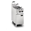 Lincat Opus 800 Electric Fryer Twin Tank 400mm Single Pumped Filtration (Direct)