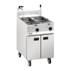 Lincat Opus 800 Electric Fryer Twin Tank 600mm Twin Pumped Filtration (Direct)