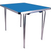 Gopak Contour Folding Table (Azure Blue) - 915x685x698mm (Direct)