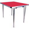 Gopak Contour Folding Table (Red) - 915x685x698mm (Direct)