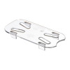 Cambro Polycarbonate GN Drain Shelf - 1/9