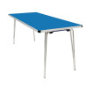 Contour Folding Table (Blue) - 1830x685x698mm (Direct)