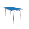 Contour Folding Table (Blue) - 1220x685x698mm (Direct)