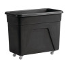 Blue Polyethylene Trolley - 609x475x812mm (Direct)