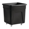 Black Polyethylene Trolley - 635x609x660mm (Direct)
