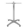 Bolero 4 Leg Table Base Aluminium