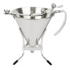 De Buyer Automatic Piston Funnel St/St with Stand 1.5Ltr