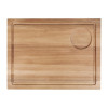 Olympia Acacia Steak Board  - Recessed ramekin to fit 70mm Olympia ramekins (Y134 / Y135 / W435 / C205 / Y141
