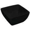 Kristallon Curved Melamine Bowl Black - 280mm