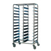 EAIS St/St Clearing Trolley 24 Tray Capacity) (Direct)