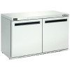 Williams Amber Double Door Undercounter Fridge St/St Ext/Alu Int 280Ltr (Direct)