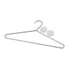 Heavy Duty Chrome Hangers (Pack 50) with 1-50 tags (Direct)