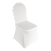 Bolero Banquet Chair Poly Jersey Covers (Cream)