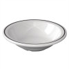 Kristallon Black Band Melamine Bowl - 150mm 6" (Box 12)