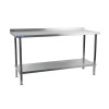 Holmes Wall Table St/St 304 Welded - 2100x900x650mm (Direct)