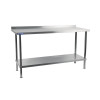 Holmes Wall Table St/St 304 Welded - 1800x 900x700mm (Direct)
