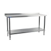 Holmes Wall Table St/St 304 Welded - 2100x900x700mm (Direct)