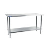 Holmes Centre Table S/S 304 Welded 1500(w) x 900(h) x 650(d) (Direct)