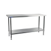 Holmes Centre Table S/S 304 Welded 1800(w) x 900(h) x 650(d) (Direct)