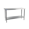 Holmes Centre Table St/St 304 Welded - 1200x900x700mm (Direct)