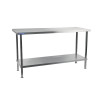 Holmes Centre Table St/St 304 Welded - 1800x900x700mm (Direct)