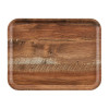 Cambro Wood Grain Tray Madeira - 360x460mm Brown Oak