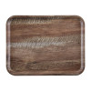 Cambro Wood Grain Tray Madeira - 360x460mm Dark Oak