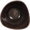 Churchill Stonecast Patina Iron Black Triangular Bowl - 6" (Box 12) (Direct)