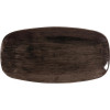 Churchill Stonecast Patina Iron Black Oblong Plate - 11 3/4" (Box 12) (Direct)