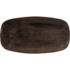 Churchill Stonecast Patina Iron Black Oblong Plate - 13 3/4" (Box 6) (Direct)