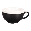 Churchill Monochrome Onyx Black Cappuccino Cup - 12oz (Box 12) (Direct)