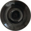 Churchill Monochrome Iron Black Cappuccino Saucer - 6 1/4" (Box 12) (Direct)