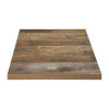 Bolero Pre-drilled Square Table Tops Urban Dark