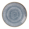 Churchill Studio Prints Slate Blue Evolve Coupe Plate 6.5" (Box 12) (Direct)