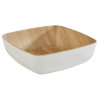 APS Frida Bowl 250x250x75 h75Wood/White (B2B)