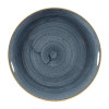 Churchill Stonecast Coupe Plate Blueberry (Box 12) 288mm (Direct)