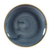 Churchill Stonecast Coupe Plate Blueberry (Box 12) 165mm (Direct)
